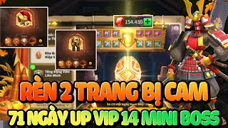 180 Vòng Trứng  Rèn 2 Món Trang Bị Cam Cho Mini Boss Kingdom Mới 3626 Rise of Kingdoms [upl. by Jeritah]