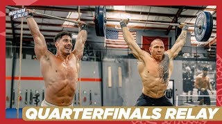 QUARTERFINALS RELAY  Roman Khrennikov amp Jorge Fernandez Full CrossFit Workout [upl. by Immaj]