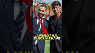 LAMINE YAMAL REAL NAME football lamineyamal shorts [upl. by Danyelle]