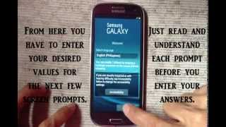 How To Reset A Samsung GTI9300 Galaxy S III [upl. by Dannye]