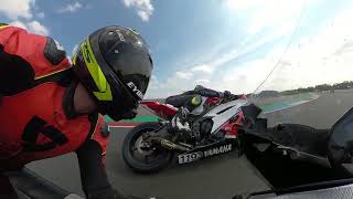 TT Circuit Assen Full Speed  Triumph 765  EYBIScom [upl. by Pironi]