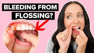 If Your Gums Bleed When You Floss Watch This Video [upl. by Eyoj960]