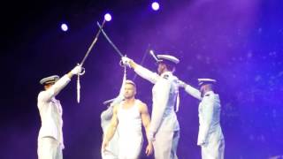 The Chippendales 1112016 in Offenbach [upl. by Sihtam]