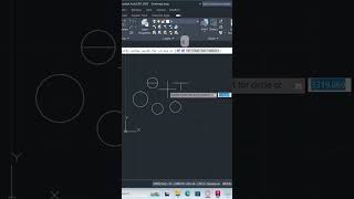 6 Circle AutoCAD Tutorial architecture autocad [upl. by Idola]