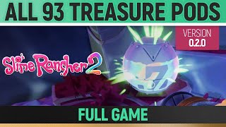 Slime Rancher 2  All 93 Treasure Pods  Full Game 020 [upl. by Karel878]