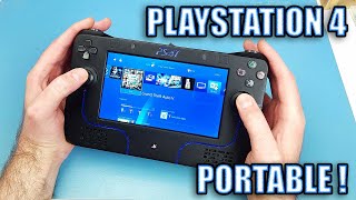 I Turned a PS4 into a Handheld Console [upl. by Aynotahs]