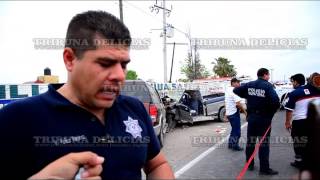 DELICIAS MUERE UNA PERSONA EN FATAL ACCIDENTE EN CARRETERA DELICIAS  PRESA LAS VIRGENES [upl. by Hadwin]