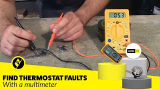 How to Use a Multimeter to Test a Thermostat [upl. by Olra]