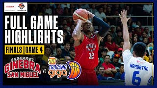 BRGY GINEBRA vs TNT  FULL GAME 4 FINALS HIGHLIGHTS  PBA SEASON 49 GOVERNORS CUP  NOV 3 2024 [upl. by Elletsyrc228]