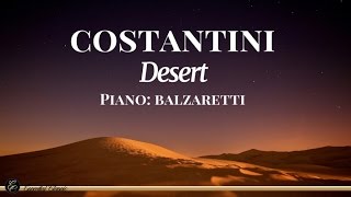 Giorgio Costantini Desert  Piano Carlo Balzaretti [upl. by Ojaras]