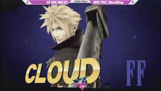 CC2016 SMASH4 Losers Finals  SF HDG MKLeo VS MVG FOXMew2King [upl. by Lilac]