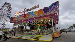 Musik  Express  Osceola County Fair Music Express Ride OffRide Footage [upl. by Ardnuat]