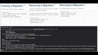 Blazor  AddingRemoving Columns  EF Core Code First Migrations  PMC  SQL Server  VS22 [upl. by Colby698]