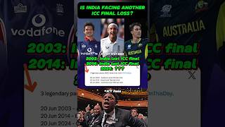 T20 WC 2024 Is India facing another ICC final loss shorts [upl. by Gish]