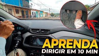 APRENDENDO A DIRIGIR EM 10 MINUTOS PASSO A PASSO DICAS PARA INICIANTES [upl. by Haig]