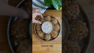 Sabudana vada recipe  Quick and easy snack recipevideo [upl. by Davin]