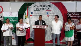 Conferencia de prensa  Dip Raymundo Atanacio Luna  Morena  21082024 [upl. by Ahouh504]