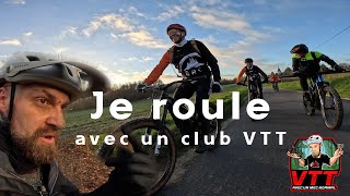 Je roule avec un club VTT Rythme soutenu et jai du porter mes couies 😅 [upl. by Tiphany]