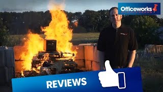 Sentry Safe Fire Protection Put to the Test [upl. by Callas]