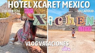 HOTEL XCARET MÉXICO 🔴 VLOG VACACIONES DÍA 4 VAMOS CHICHEN ITZA summervibes xcaret [upl. by Steere588]