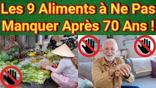 Après 70 Ans  Voici les 9 Aliments Qui Peuvent Transformer Votre Santé [upl. by Mettah]