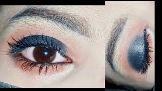 Smokey eye makeup tutorial step by stepeasy elegant eye make for beginners hoorbeautysalon1804 [upl. by Jaret]