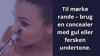 Hitta den bedste concealer Tips og råd [upl. by Haibot]