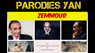 Zemmour  Sur quotLes trompettes de la renomméequot de Georges Brassens [upl. by Akemej]