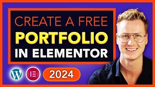 Create An Impressive Portfolio Using Wordpress And Elementor [upl. by Piane]