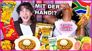 DEUTSCHE MAUS testet AFRIKANISCHES Essen 🇿🇦🐭 FUFU FAIL [upl. by Gamal996]