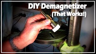 DIY Demagnetizer Tool That Works [upl. by Lehcim855]