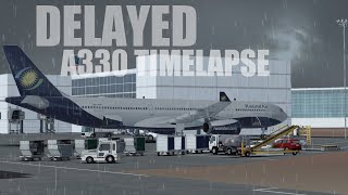 Infinite Flight GLOBAL London LHR to Kigali KGL  CINEMATIC TIMELAPSE  RWAND AIR  Airbus A330 [upl. by Wisnicki]