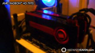 AMD Radeon HD 7970 CrossFire  PowerDown Mode [upl. by Ahsenev]