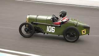 Burghley Trophy for Austin 7s amp Historic Austin 7s Race Mallory Park [upl. by Issac]