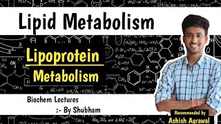 Lipoprotein Metabolism Chylomicrons Lipid Metabolism  Biochemistry Lectures [upl. by Callie]