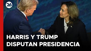 🔴 EN VIVO  EEUU  Kamala Harris y Donald Trump disputan la presidencia con final abierto [upl. by Garrison]