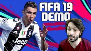 FIFA 19 DEMO POTPUNO NOVA I DRUGAČIJA FIFA [upl. by Ardnosak859]