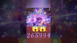 Raiden Shogun Damage Showcase  Max Burst amp Elemental Skill  Genshin Impact [upl. by Nnylhtak976]