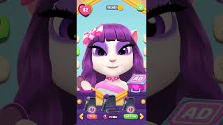 Ai Hoshinos makeover by my talking Angela 2 mytalkingangela2makeover viral CutelittleAngela [upl. by Thynne]