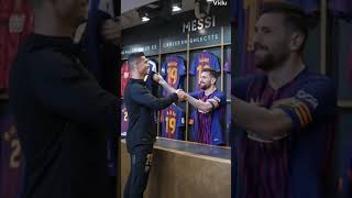 Ronaldo at Messi’s jersey shop 🫨💀 ai shorts messiandronaldo [upl. by Ikkaj]