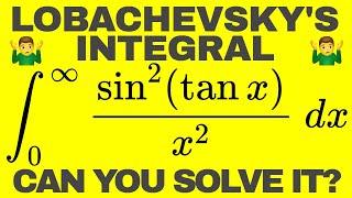 Using Lobachevskys Integral TWICE on one integral [upl. by Fawne]