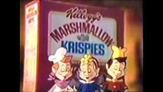 Rice Krispies With Marshmallows Cereal Commercial 80s [upl. by Niuq]