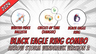 iRO Chaos  Arrow Storm Windhawk  Black Eagle Ring Combo  Version 2 2024 [upl. by Heida]