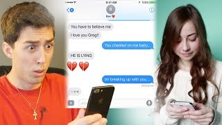 BREAKING UP WITH MY GIRLFRIEND SONG LYRIC PRANK GONE WRONG [upl. by Venetia359]