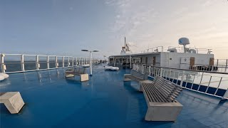 Ferry from Portsmouth UK to Bilbao Spain [upl. by Norrab]