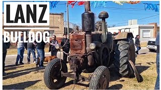 Puesta en Marcha Tractor Lanz Bulldog  Año 1954  Retroencuentro Tacural  Santa fe  Argentina [upl. by Sumahs983]