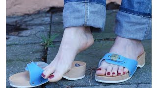 Hurt touching collection of wooden clog sandals for ladies slippers clogsandals woodensandals [upl. by Annoek121]