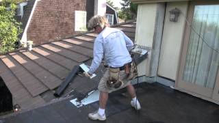 How to Install a torch down membrane system Palos Verdes Roofing Contractors [upl. by Enelear]