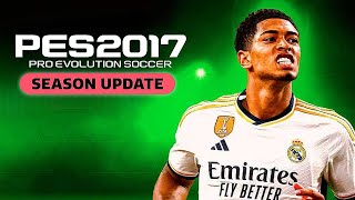 PES 2017 BEST PATCH 2024 AIO  الباتش الخرافي لتحويل بيس 2017 إلى بيس 2024 بمميزات أسطورية [upl. by Auqinal566]