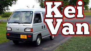 Regular Car Reviews 1988 Honda Acty Street Kei Van [upl. by Grory]